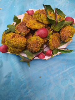عکسی از دستور فلافل
