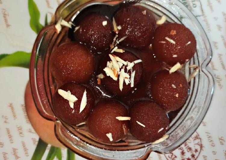 How to Prepare Super Quick Homemade Singhara atta gulab jamun