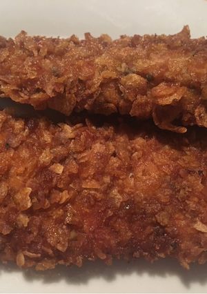 Kukoricapelyhes csirkemell recept fotója
