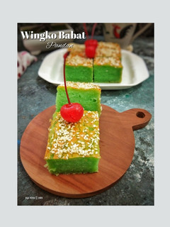 Foto resep 99. Wingko Babat Pandan