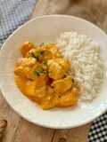 Pollo al curry con salsa secreta - Especial para batch cooking