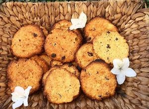 Una foto de Galletas veganas de avena, fáciles!
