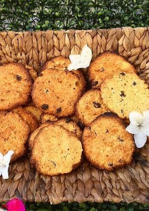 Una foto de Galletas veganas de avena, fáciles!
