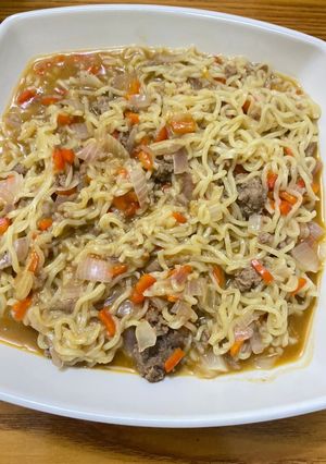 A picture of Minced meat noodles.