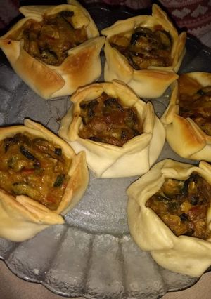 Una foto de Canastitas de zapallitos