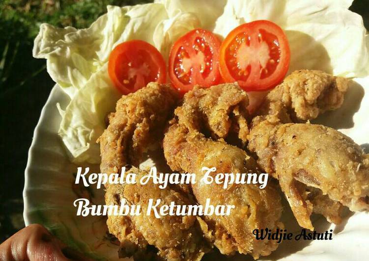 Kepala Ayam Tepung Bumbu Ketumbar