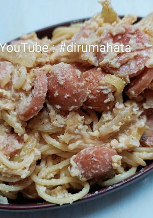 Foto resep Spaghetti Carbonara 🍝