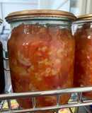 Салат с рисом на зиму