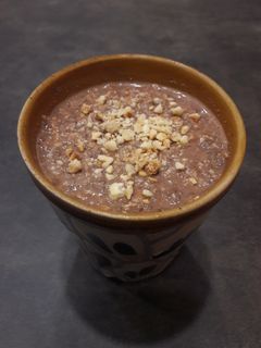 Una foto de Chía pudding de avellana y cacao