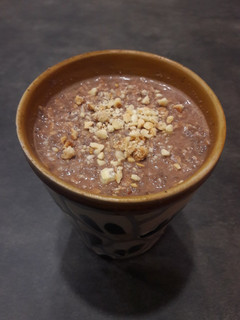 Una foto de Chía pudding de avellana y cacao