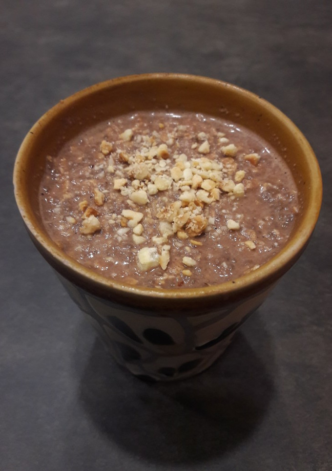Una foto de Chía pudding de avellana y cacao