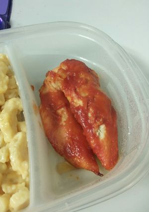 A picture of Sweet Glazed Chicken Tenders.