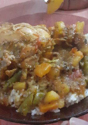 Una foto de Estofado de pollo