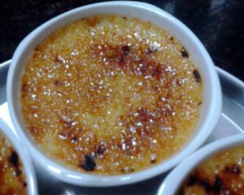 The New Way Serving Recipe CREME BRULEE Delicious Steady