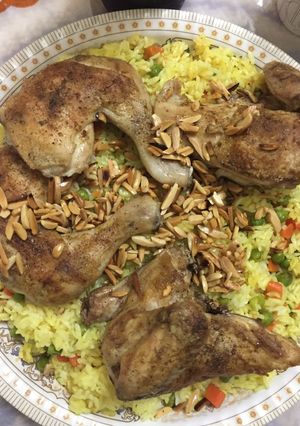 صورة لوصفة أوزي الدجاج 😋
