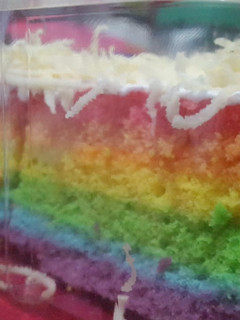 Foto resep Rainbow cake ekonomis