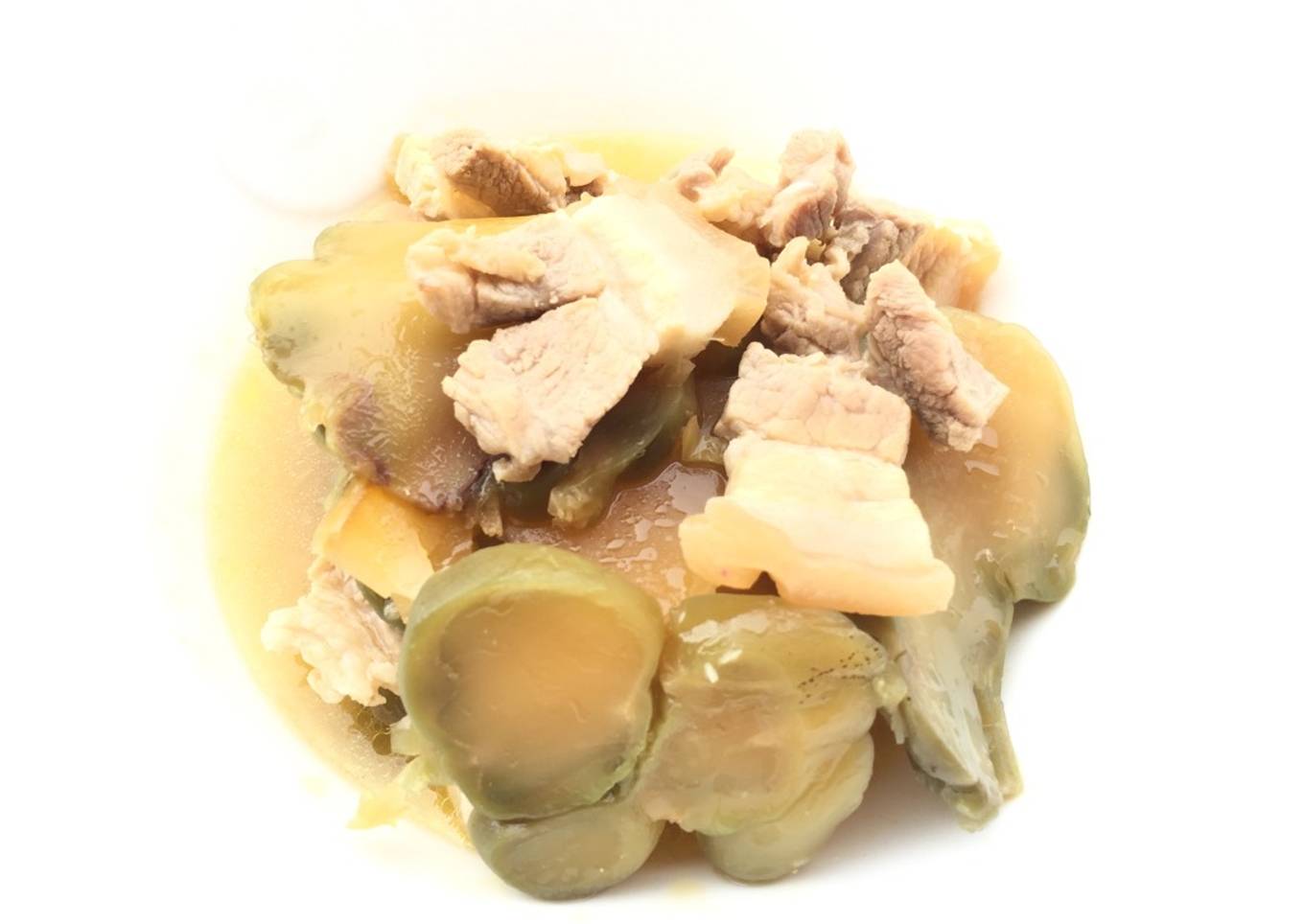 Stir Fry Char Choy With Pork Belly