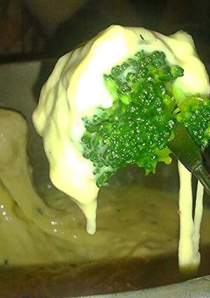 Una foto de Fondue de queso