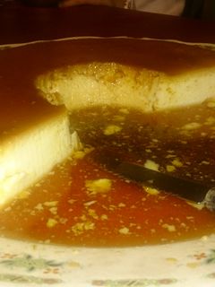 Una foto de Flan de londina