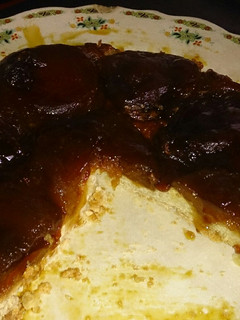 Una foto de Tarta invertida de manzanas