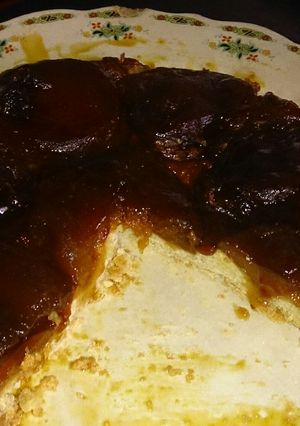 Una foto de Tarta invertida de manzanas