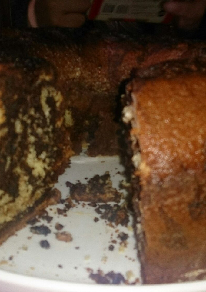 Una foto de Bizcochuelo marmolado