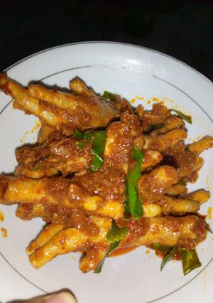 Foto resep Balado ceker