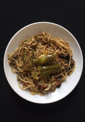 A picture of Thai Eggplant - spicy dish.