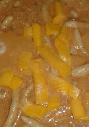 Una foto de Domplines con carne molida