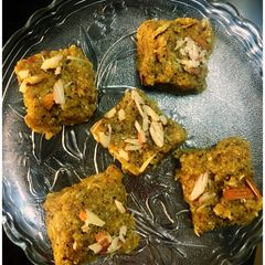 A picture of Sukhadi/Gur Papdi.