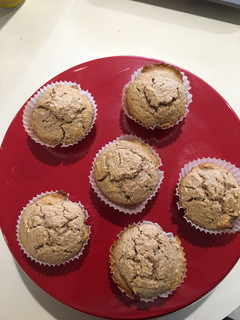 Una foto de Muffins de Coco y Cocoa