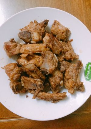 Hình của món Tuần 17 : Sườn xào chua ngọt.
