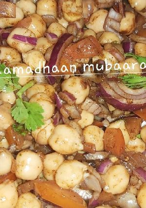A picture of Quick Chickpea salad.
