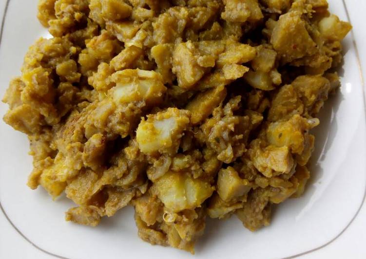 Simple Way to Prepare Award-winning Sweet potato and unripe plantain porriage