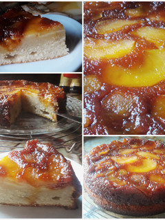 Una foto de 🍎Torta invertida de manzanas🍎