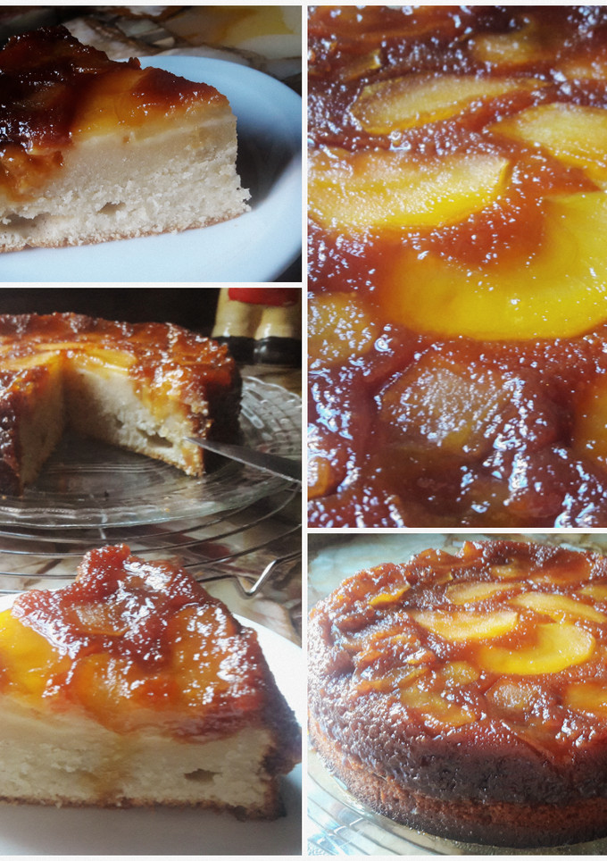 Una foto de 🍎Torta invertida de manzanas🍎 