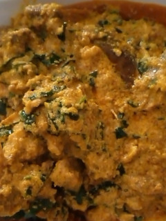 A picture of Egusi soup.