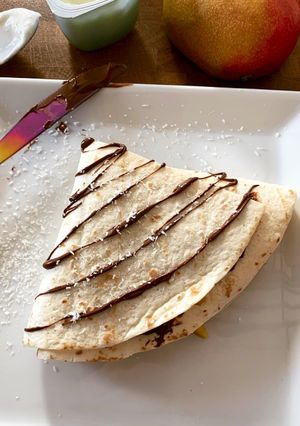 Une photo de ☆Wrap Hack, Mangue Coco et Chocolat☆