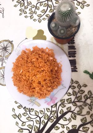 Hình của món Ruốc cá hồi cho con yêu🤗.