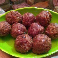 A picture of Dates ladoo.