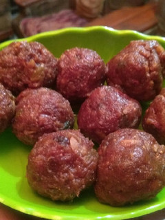 A picture of Dates ladoo.
