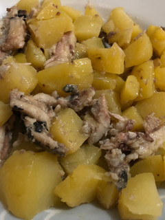 Una foto de Patatas marineras