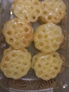 عکسی از دستور زولبیا با قالب نان پنجره ای