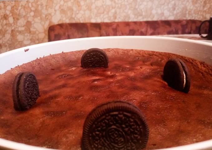 How to Make Homemade Brownie with Oreo biscuits