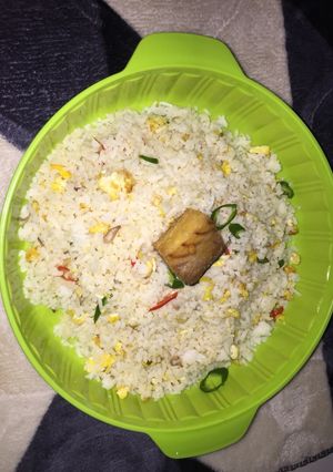 Foto resep Nasi goreng ikan asin