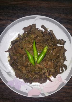 صورة لوصفة كبده اسكندراني