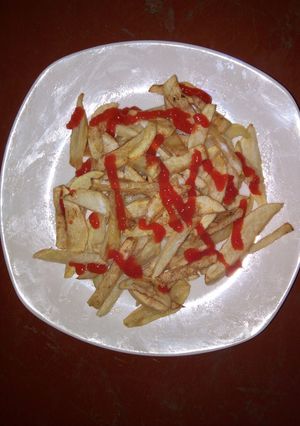 A picture of French fries.