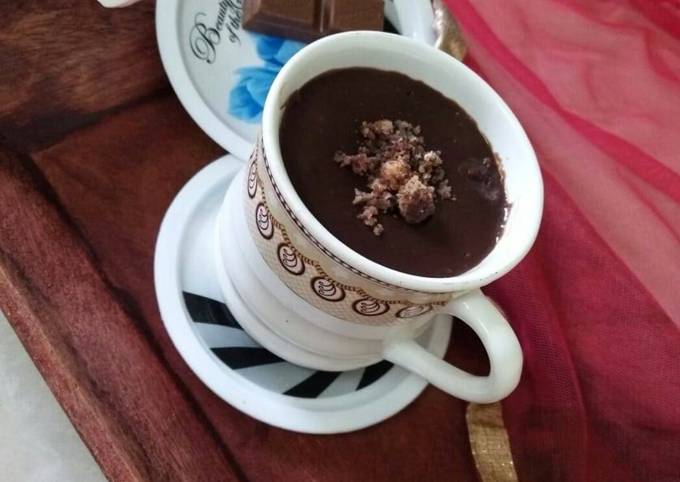Thick italian hot chocolate