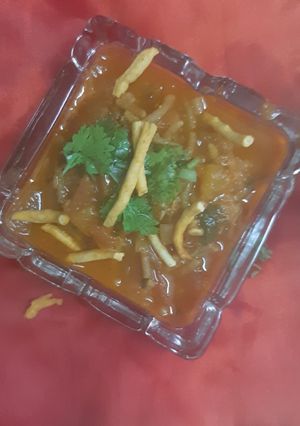 પંજાબી સેવ ટામેટા રેસીપી મુખ્ય ફોટો