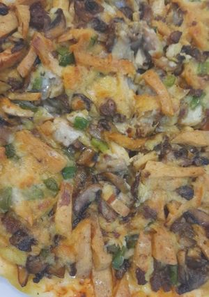 عکسی از دستور پیتزا خانگی 🍕